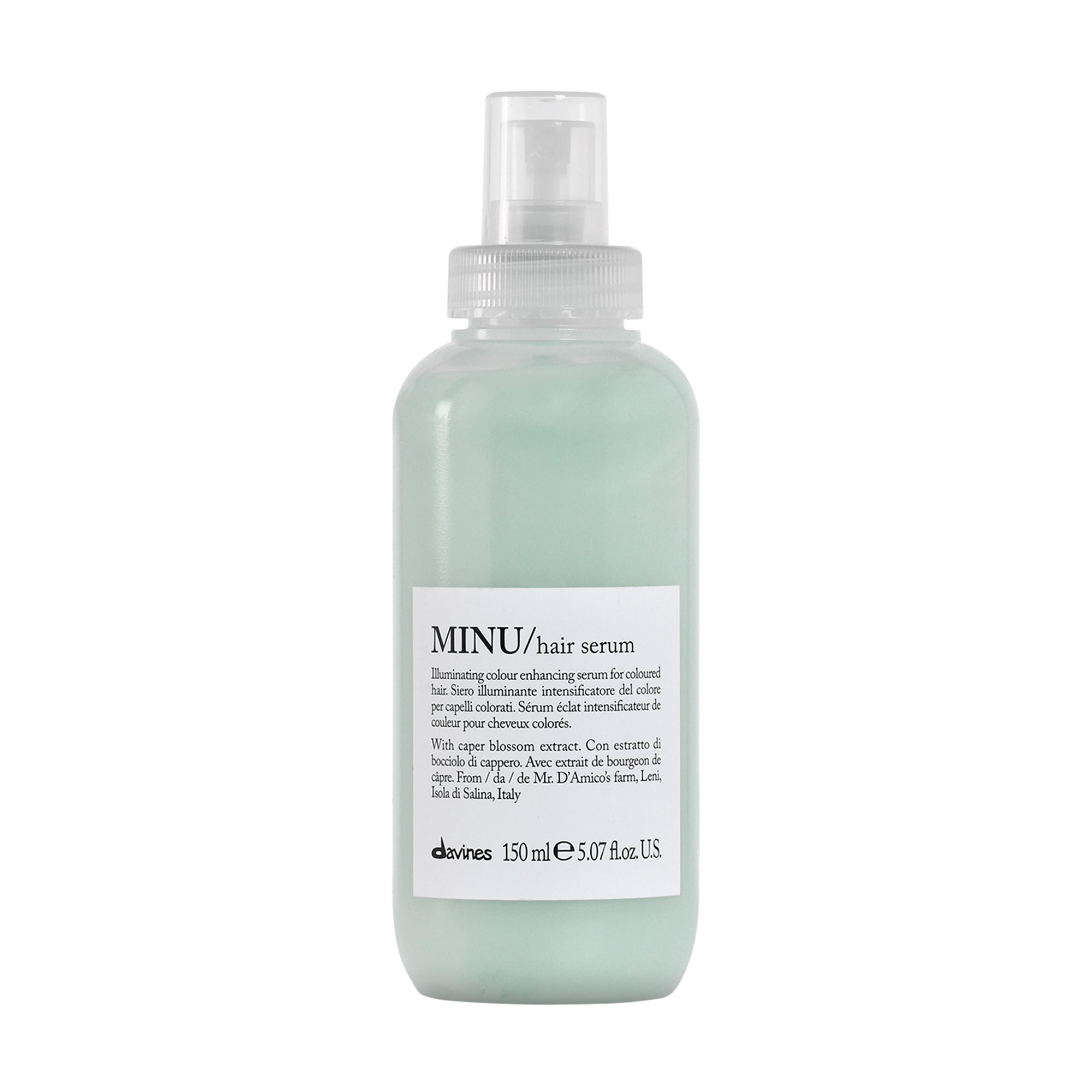 Незмивна сироватка-спрей для волосся Davines Minu Hair Serum, 150 мл